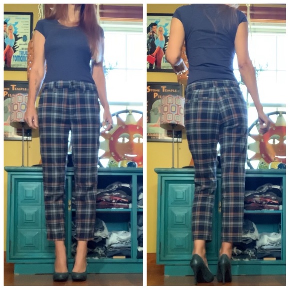 Slate Blue Distressed Platform Heels - Picture 16 of 16